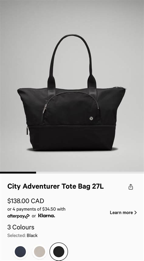 Does anyone own the City Adventurer Tore Bag 27L : r/lululemon 